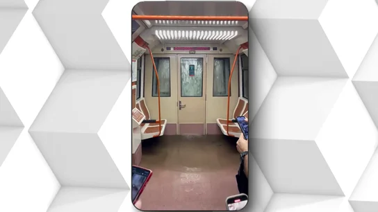 Transporte colapsado por la DANA: cataratas entre vagones de metro y multitud de retrasos en la alta velocidad Transporte colapsado por la DANA: cataratas entre vagones de metro y multitud de retrasos en la alta velocidad