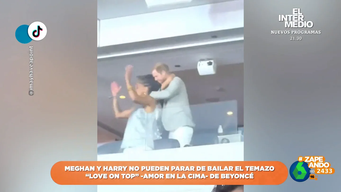 El baile viral del príncipe Harry y Meghan Markle en el concierto de Beyoncé El baile viral del príncipe Harry y Meghan Markle en el concierto de Beyoncé
