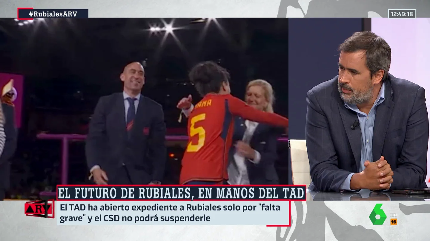 Carlos E. Cué, sobre el 'caso Rubiales: "El Gobierno está indignadísimo con el TAD" Carlos E. Cué, sobre el 'caso Rubiales: "El Gobierno está indignadísimo con el TAD"