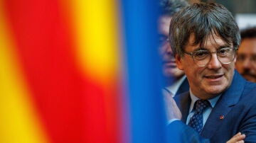 Carles Puigdemont, en Bruselas