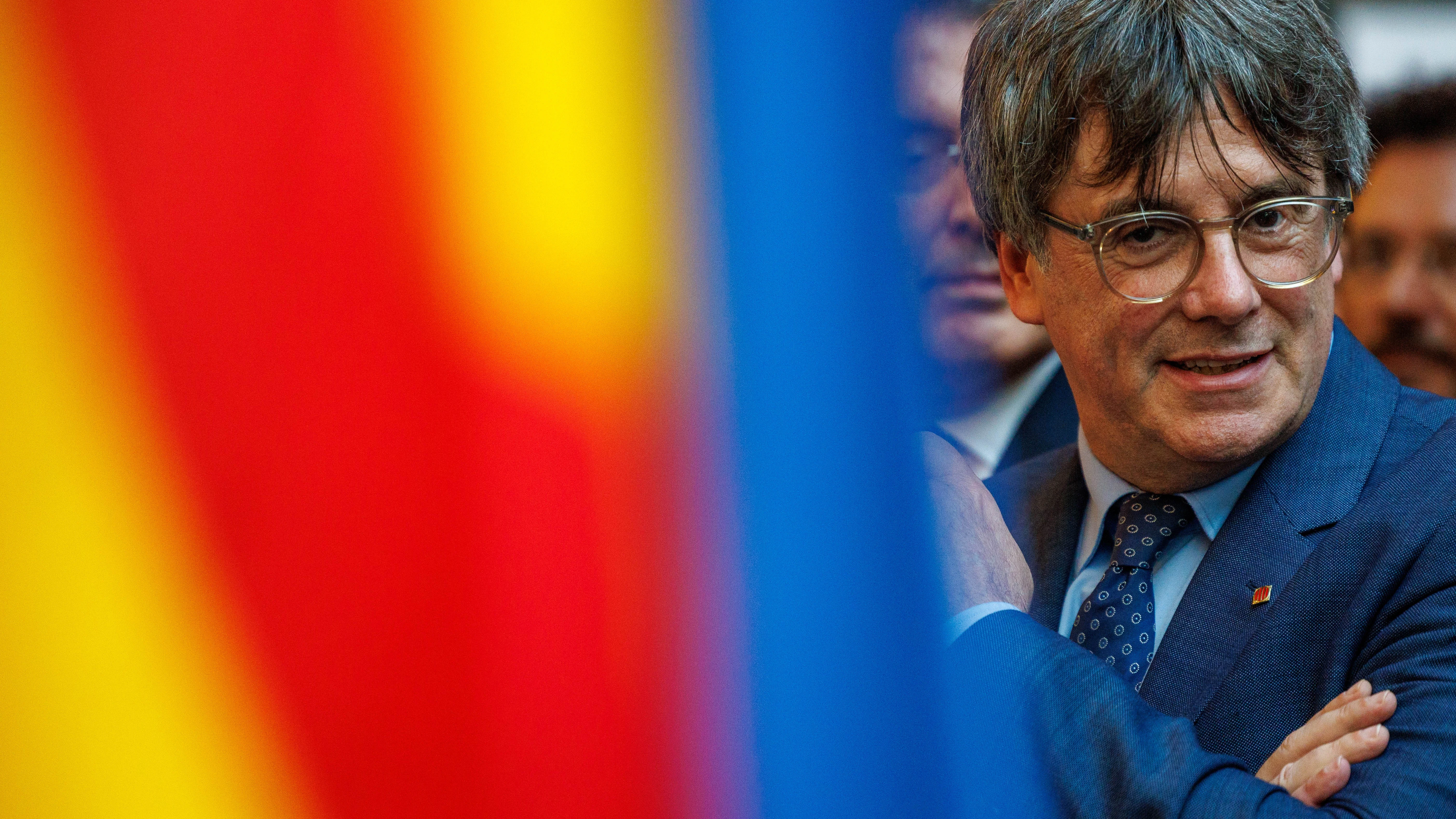 Carles Puigdemont, en Bruselas