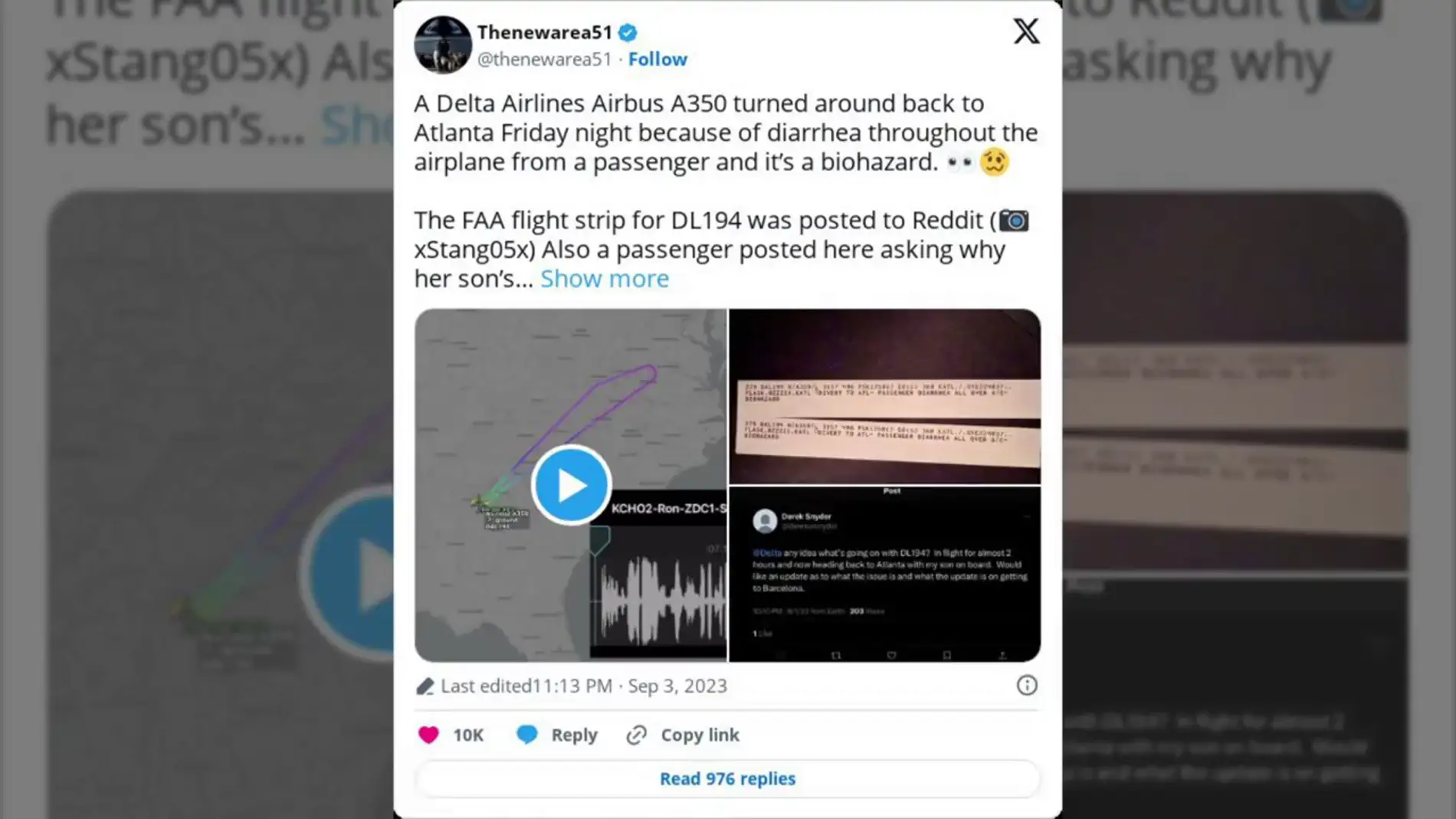 Un avión que se dirigía a Barcelona se ve obligado a dar media vuelta por la 'diarrea' de un pasajero