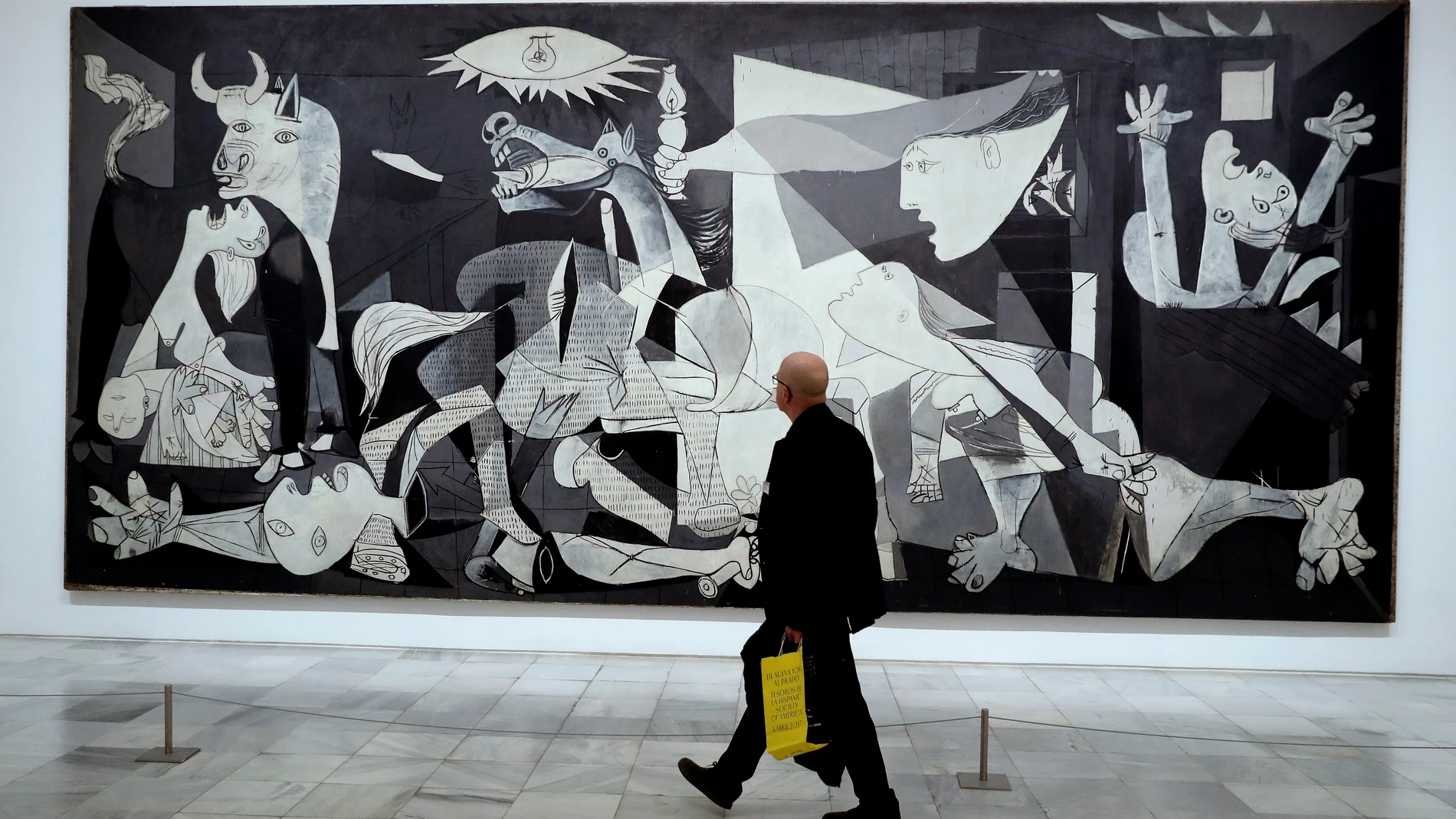 Imagen de archivo de la obra &#39;Guernica&#39; de Picasso en el Reina Sofía. 