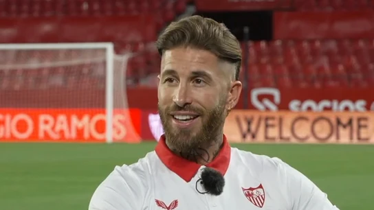 Sergio Ramos, en su primera entrevista como sevillista: Sergio Ramos, en su primera entrevista como sevillista: