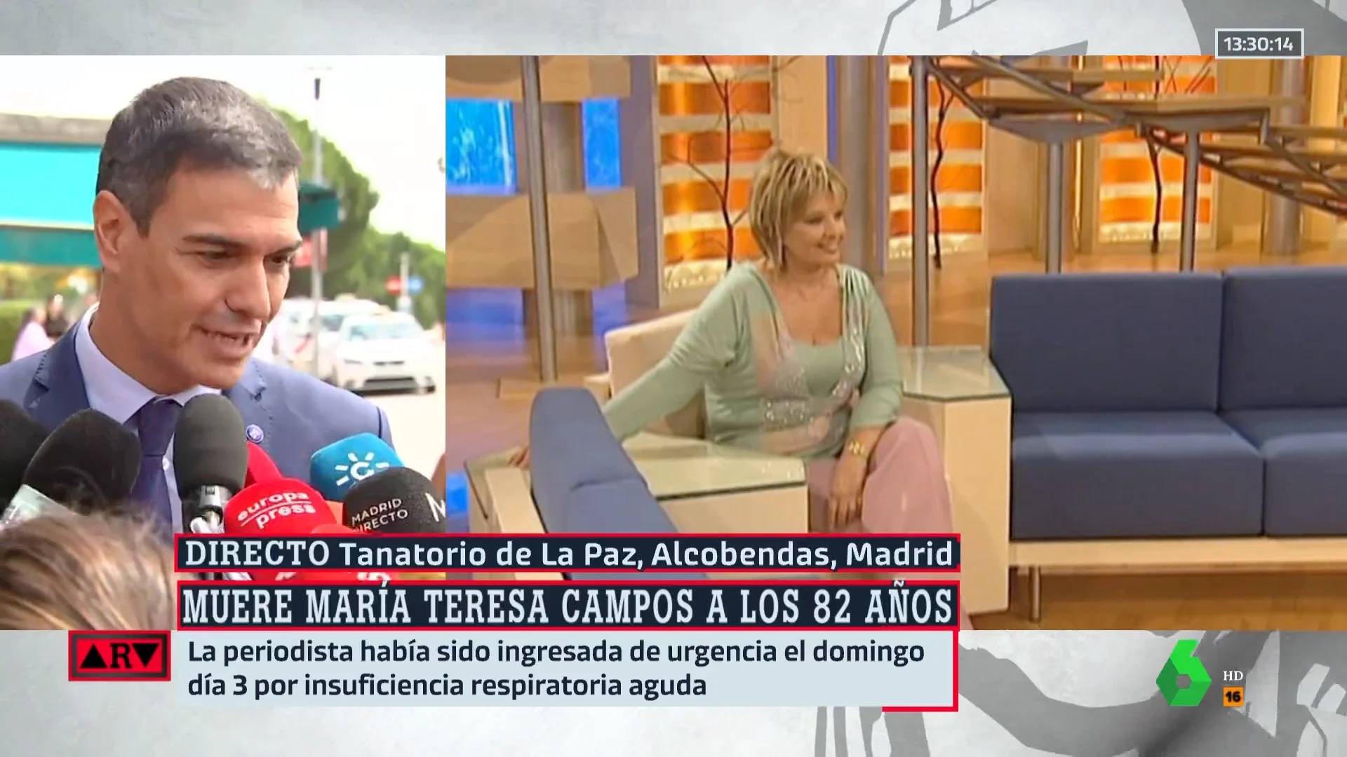 pedro sanchez a maria teresa 