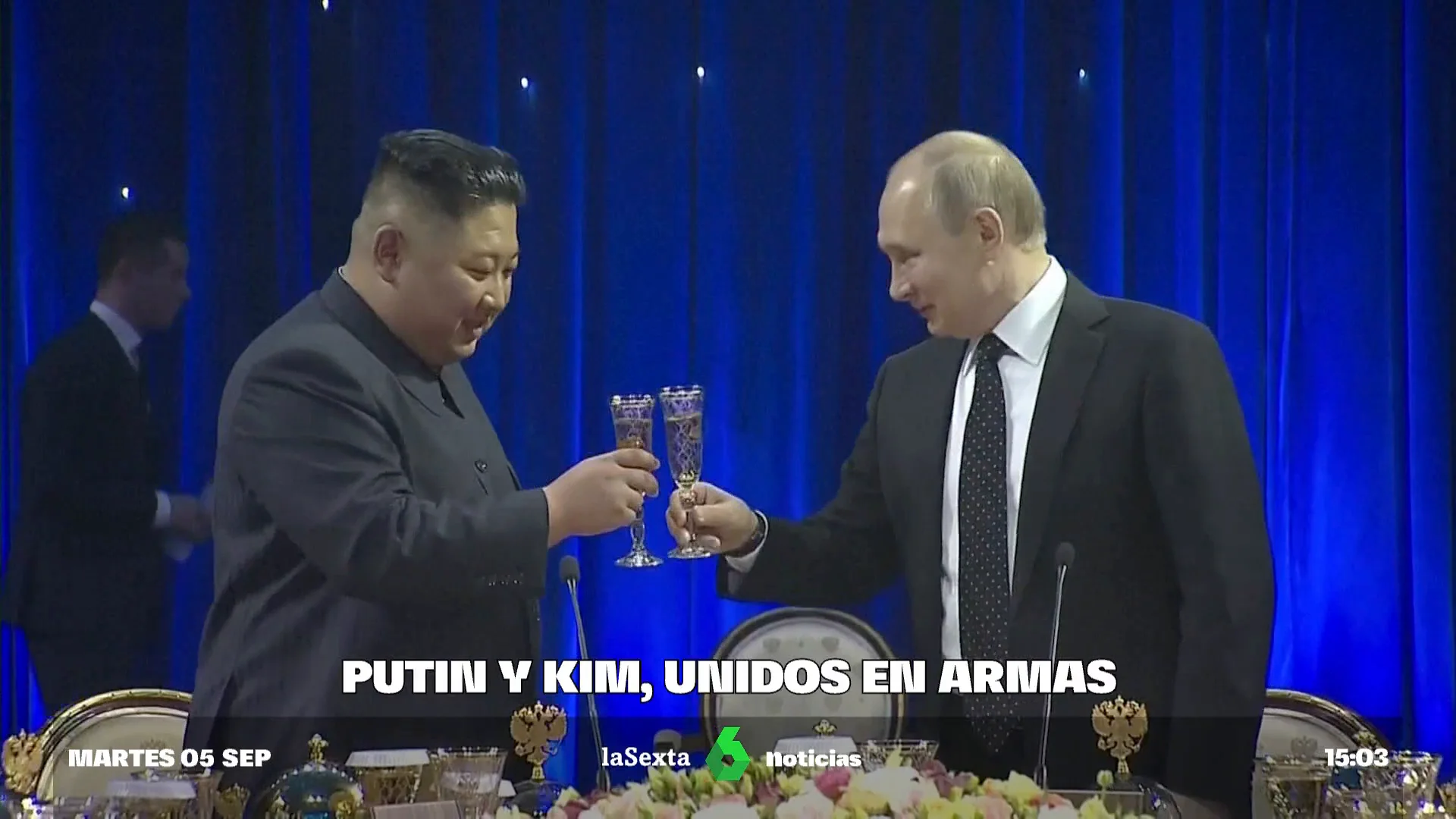 Putin Kim armasPutin y Kim Jong-un se reunirán cerca de la frontera para intercambiar armamento 