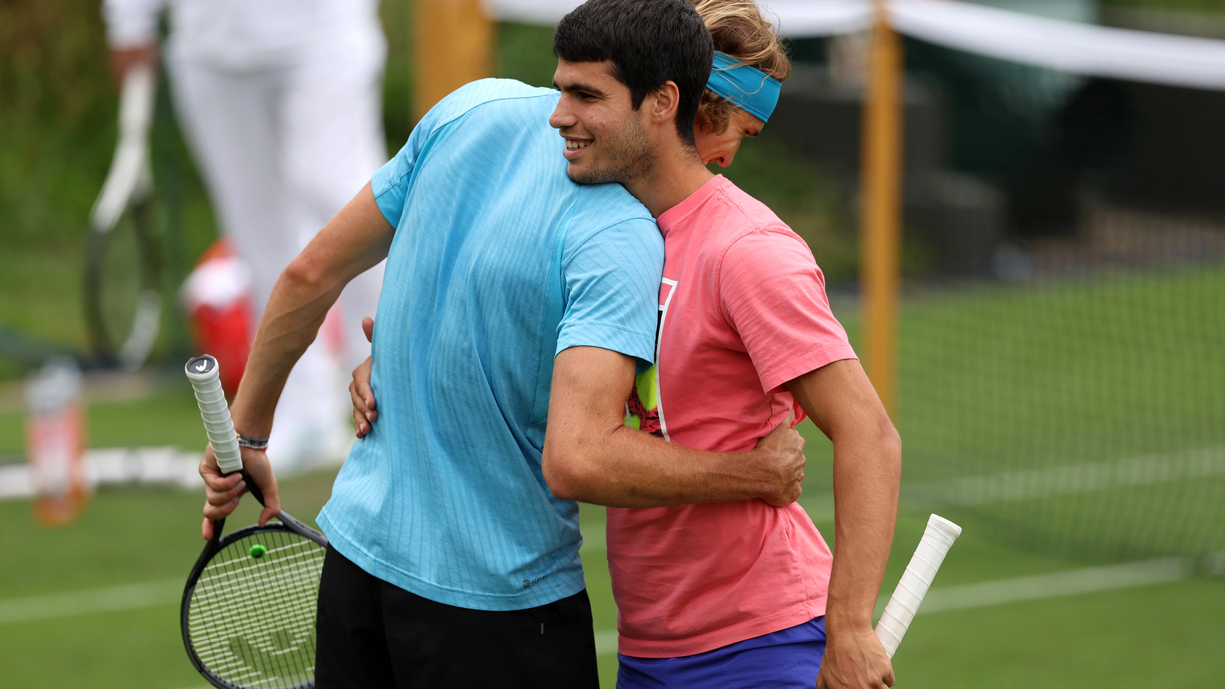 Zverev y Carlos Alcaraz