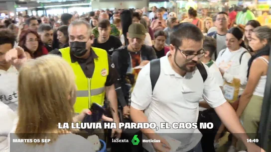 Trenes que no salen o tardan el doble de lo que deberían: indignación y caos dos días después de la DANA Trenes que no salen o tardan el doble de lo que deberían: indignación y caos dos días después de la DANA