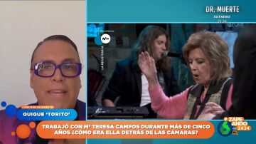 Torito habla de las manías de María Teresa Campos antes de los directos