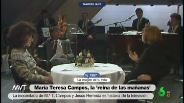 Jesús Hermida y María Teresa Campos