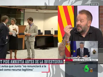 Antonio Maestre, tras escuchar a Puigdemont: &quot;Acaba de hacer el anuncio de que habrá investidura de Sánchez&quot;