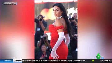 Los explosivos looks de Georgina Rodríguez en Venecia: del chándal a lo Cristina Aguilera al rojo pasión