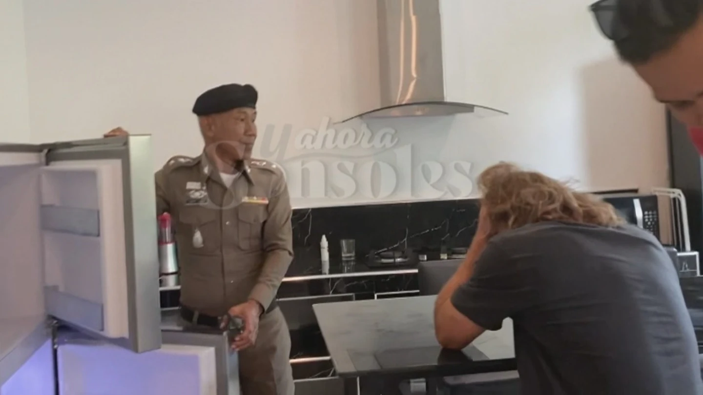 El vídeo en el que Daniel Sancho se derrumba al ver la nevera en la que metió el cuerpo de Edwin Arrieta El vídeo en el que Daniel Sancho se derrumba al ver la nevera en la que metió el cuerpo de Edwin Arrieta