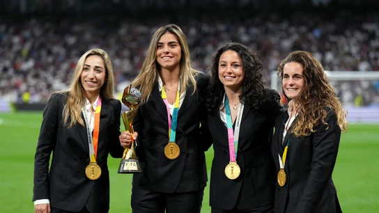 Olga Carmona Garcia, Misa Rodriguez, Ivana Andres y Teresa Abelleira Olga Carmona Garcia, Misa Rodriguez, Ivana Andres y Teresa Abelleira