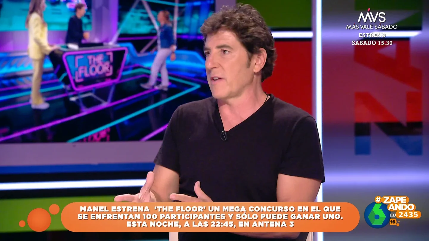 Duelos, estrategia y un premio de 100.000 euros: Manel Fuentes presenta en Zapeando 'The Floor' Duelos, estrategia y un premio de 100.000 euros: Manel Fuentes presenta en Zapeando 'The Floor'