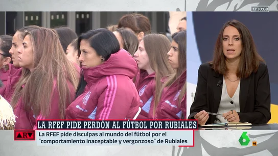 Andrea Segura explica cómo se encuentra Jenni Hermoso: "Lo está pasando mal" Andrea Segura explica cómo se encuentra Jenni Hermoso: "Lo está pasando mal"