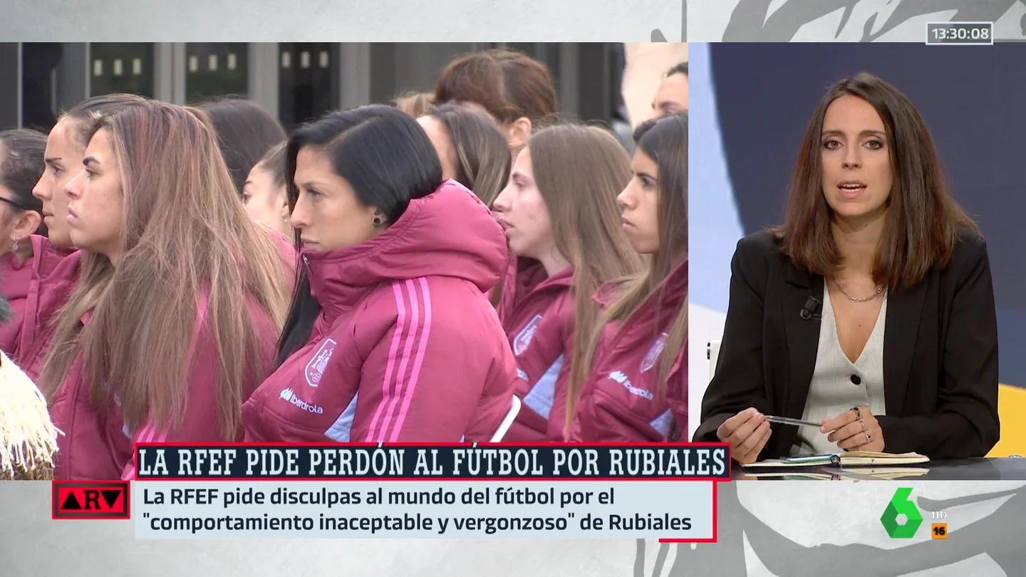 Andrea Segura explica cómo se encuentra Jenni Hermoso: "Lo está pasando mal" Andrea Segura explica cómo se encuentra Jenni Hermoso: "Lo está pasando mal"