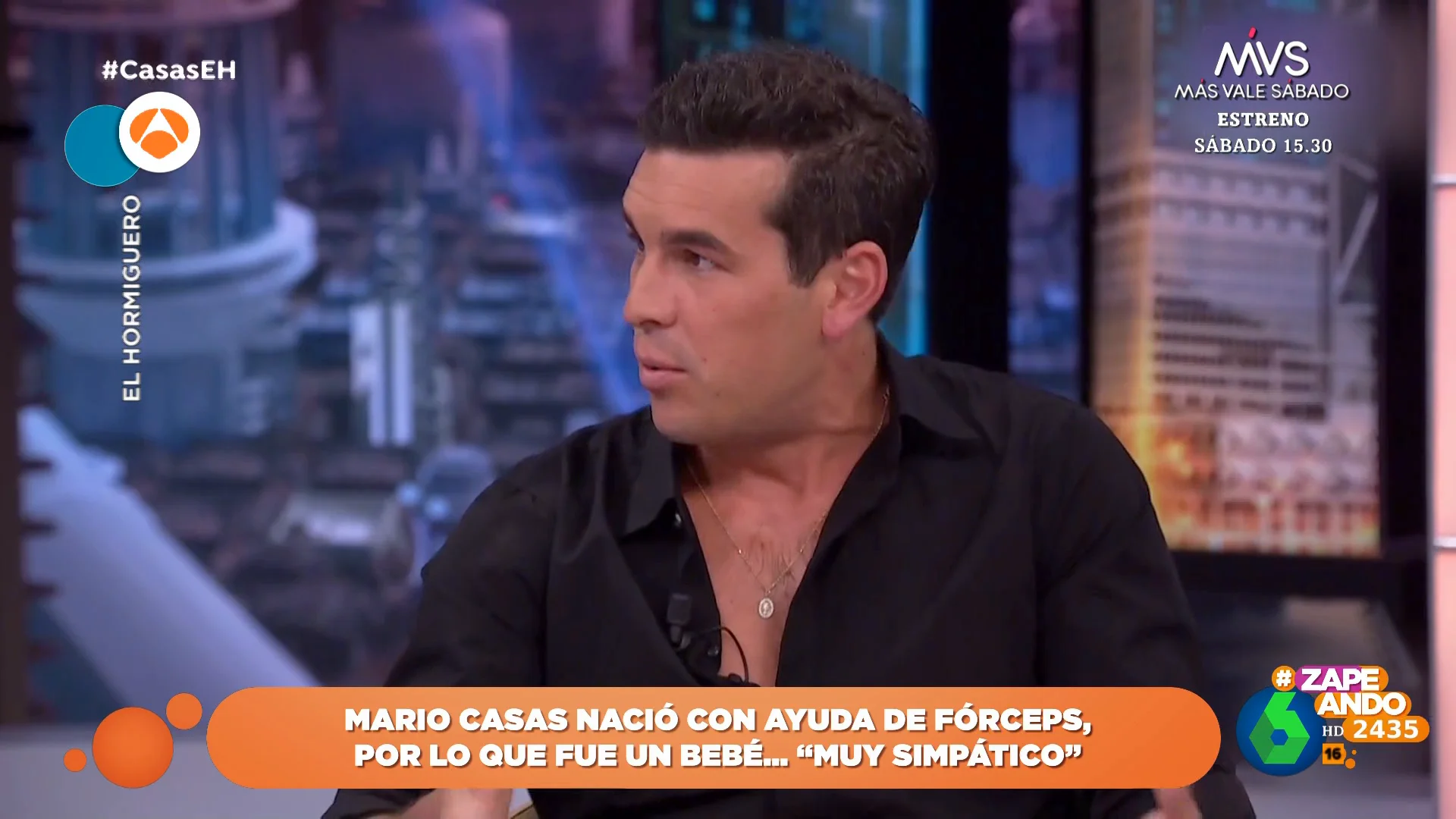 Mario Casas desvela la razón por la que sus padres no le sacaron de casa hasta los dos o tres años