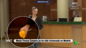 El significado de la flor amarilla que portaba Alejandra Rubio en el velatorio de María Teresa Campos