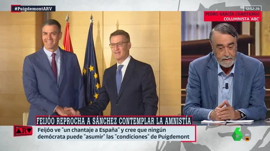 Pedro García Cuartango, sobre la propuesta de Feijóo a Sánchez: "Son los pactos que ofrece un perdedor" Pedro García Cuartango, sobre la propuesta de Feijóo a Sánchez: "Son los pactos que ofrece un perdedor"