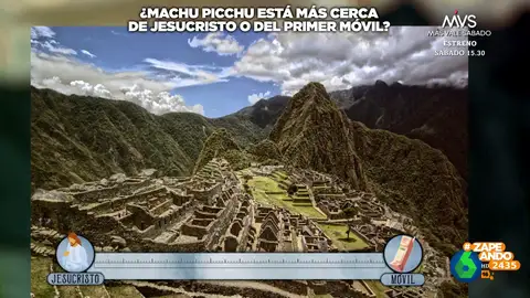 De Jesucristo o del primer móvil, ¿de qué está más cerca la construcción de la ciudad de Machu Picchu?