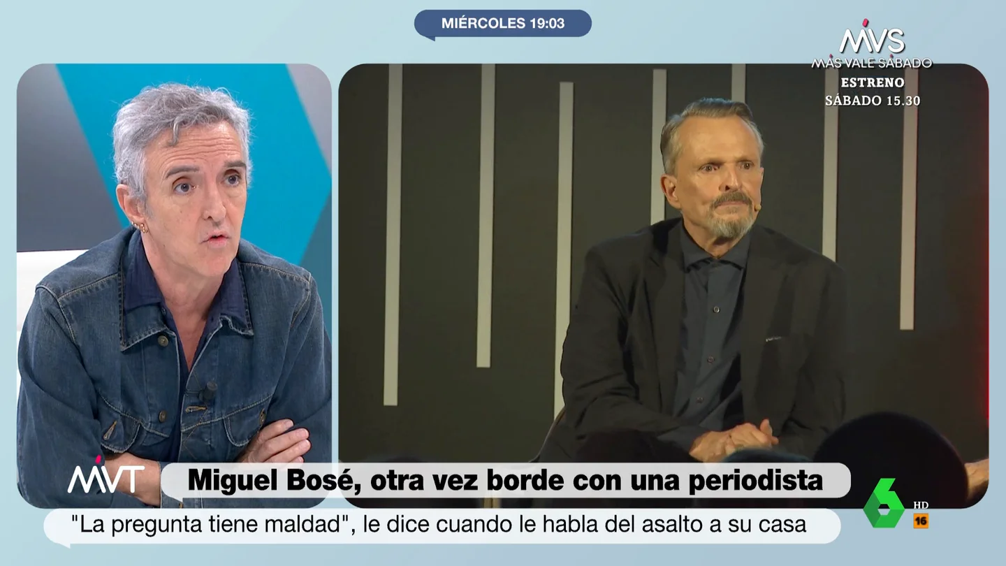 Ramoncín, a Miguel Bosé Ramoncín, a Miguel Bosé