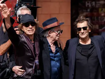 Los Rolling Stones (Mick Jagger, Keith Richards y Ronnie Wood) presentan &#39;Hackney Diamonds&#39;, su nuevo disco