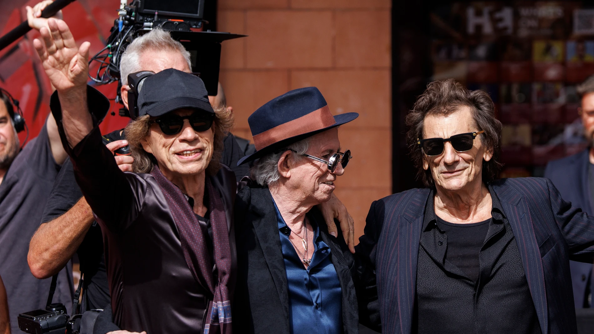 Los Rolling Stones (Mick Jagger, Keith Richards y Ronnie Wood) presentan &#39;Hackney Diamonds&#39;, su nuevo disco