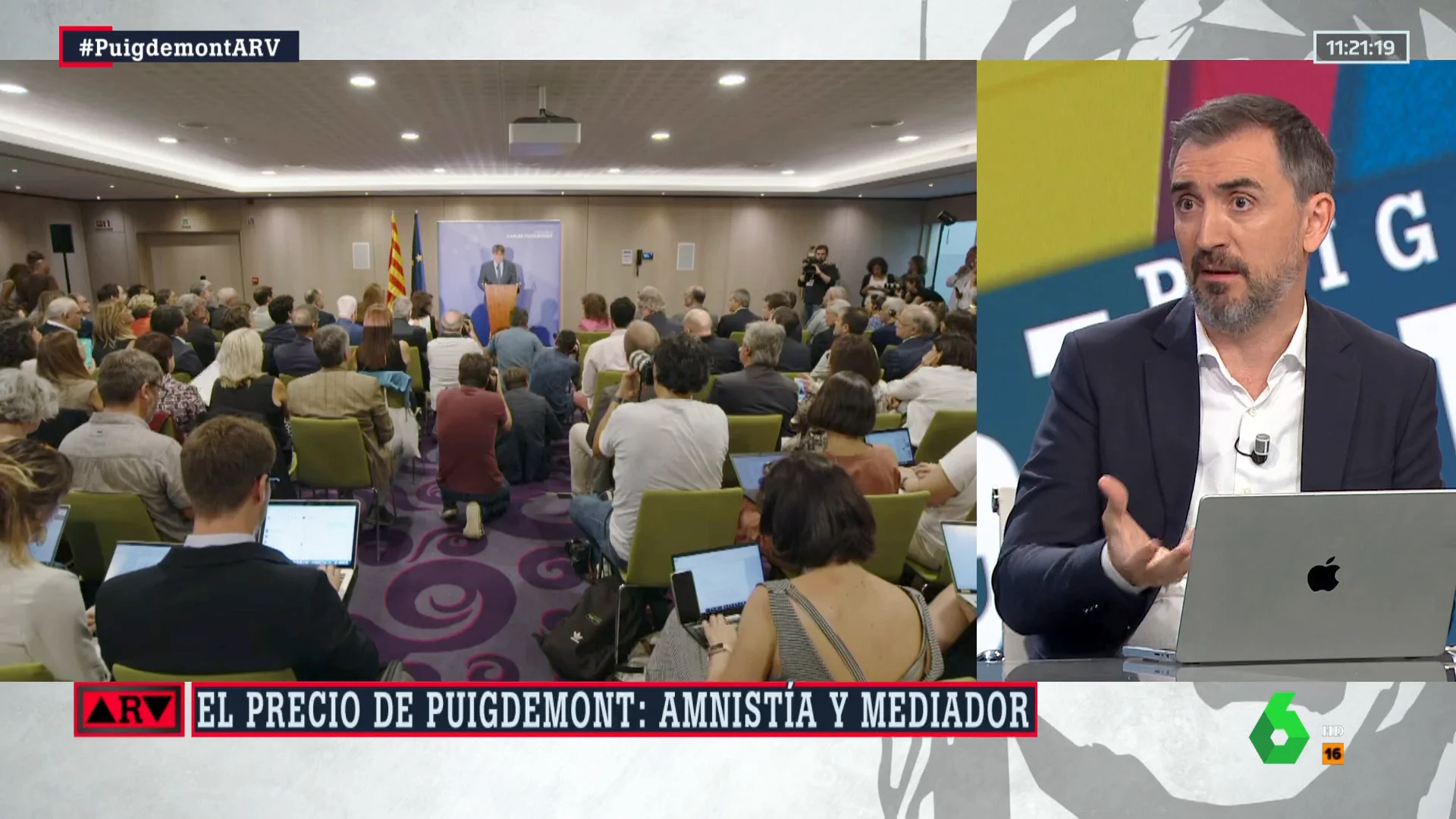 Escolar, sobre la reacción del PP a las exigencias de Puigdemont: "¿Qué esperaba, que pidiese alicatar la Sagrada Familia?"