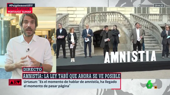 Urtasun defiende la legalidad de una amnistía y acusa a Feijóo de buscar "jugar a la repetición electoral" Urtasun defiende la legalidad de una amnistía y acusa a Feijóo de buscar "jugar a la repetición electoral"
