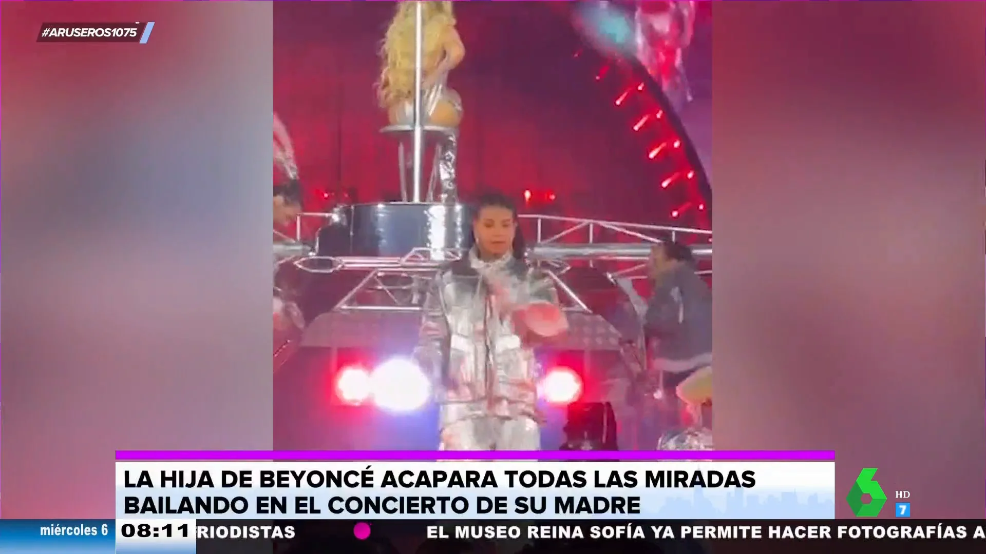 El baile viral de Blue Ivy en el concierto de Beyoncé con el que demuestra tener el ritmo de su madre