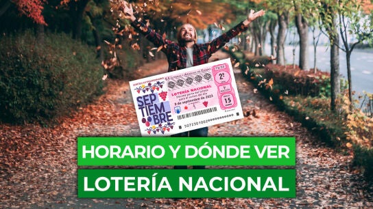 Horario y d&oacute;nde ver el Sorteo Extraordinario de Loter&iacute;a Nacional de Septiembre 2023