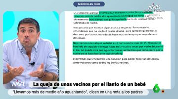 Ramón Espinar estalla contra los vecinos que se quejan del llanto de un bebé: "¡Vete a la mierda!"