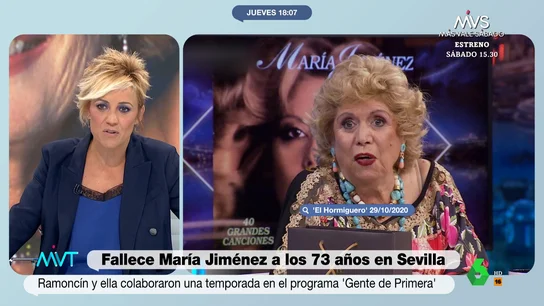 Anécdota Pardo con María Jiménez Anécdota Pardo con María Jiménez