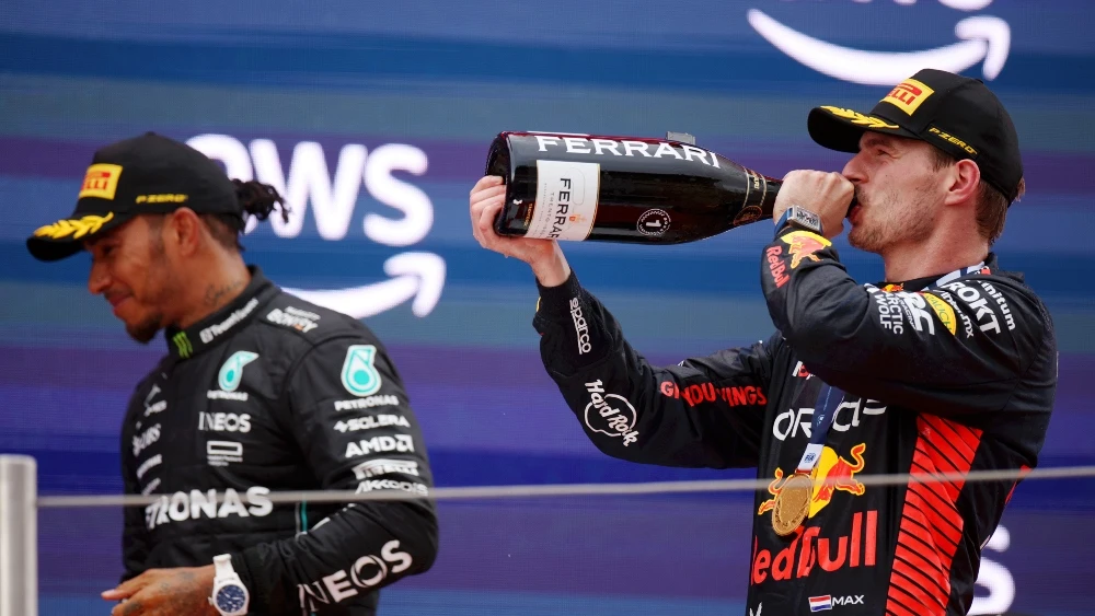 Lewis Hamilton y Max Verstappen