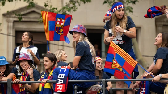 Celebración de Liga del Barça Celebración de Liga del Barça