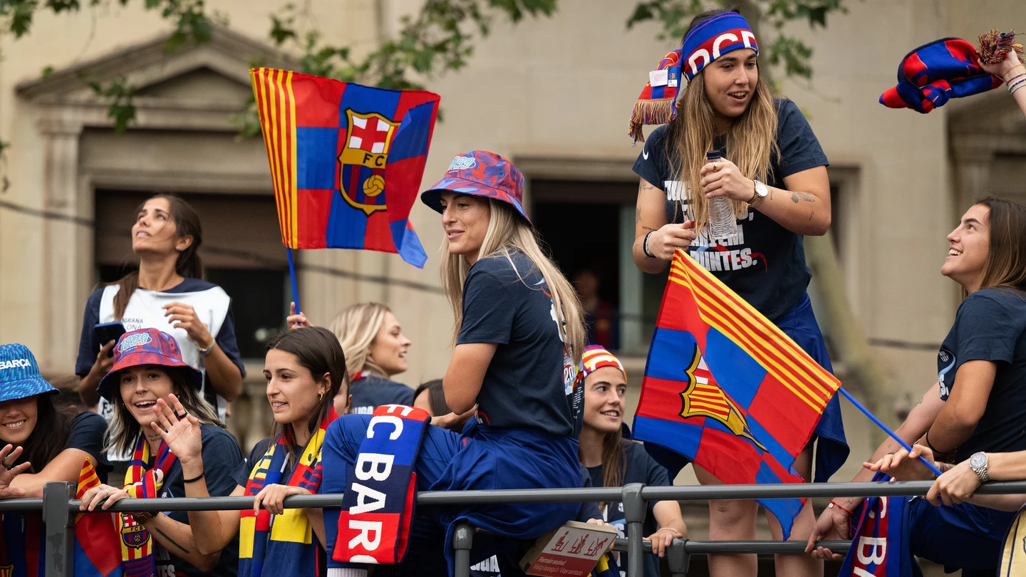 Celebración de Liga del Barça Celebración de Liga del Barça