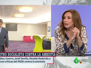 Angélica Rubio, tajante: &quot;Pones a Gandhi al frente del PSOE y habría un 30% de críticos&quot;
