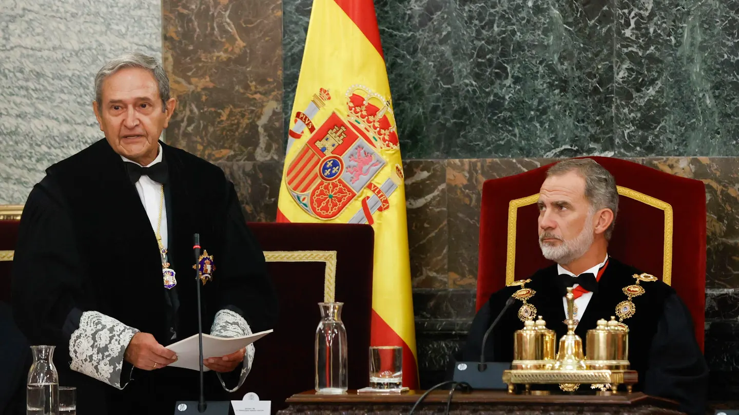 El presidente interino del Tribunal Supremo, Francisco Marín Castán El presidente interino del Tribunal Supremo, Francisco Marín Castán