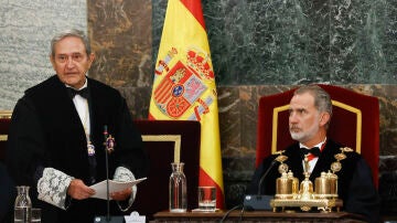 El presidente interino del Tribunal Supremo, Francisco Marín Castán