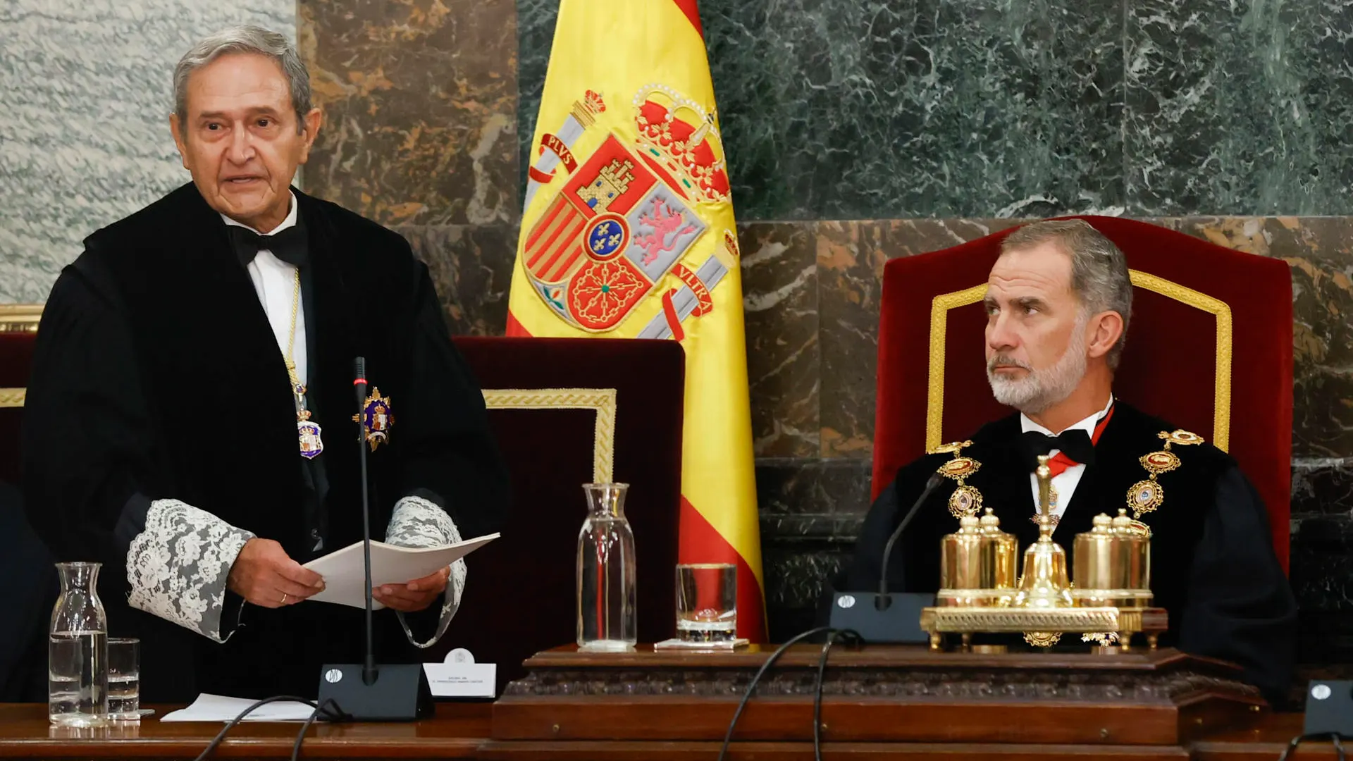 El presidente interino del Tribunal Supremo, Francisco Marín Castán