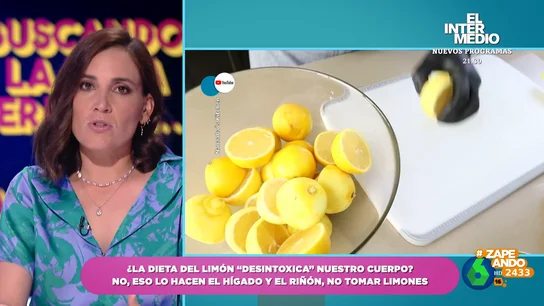 ¿En qué consiste la dieta del limón? Boticaria García asegura que supone "un peligro de salud pública importante" ¿En qué consiste la dieta del limón? Boticaria García asegura que supone "un peligro de salud pública importante"