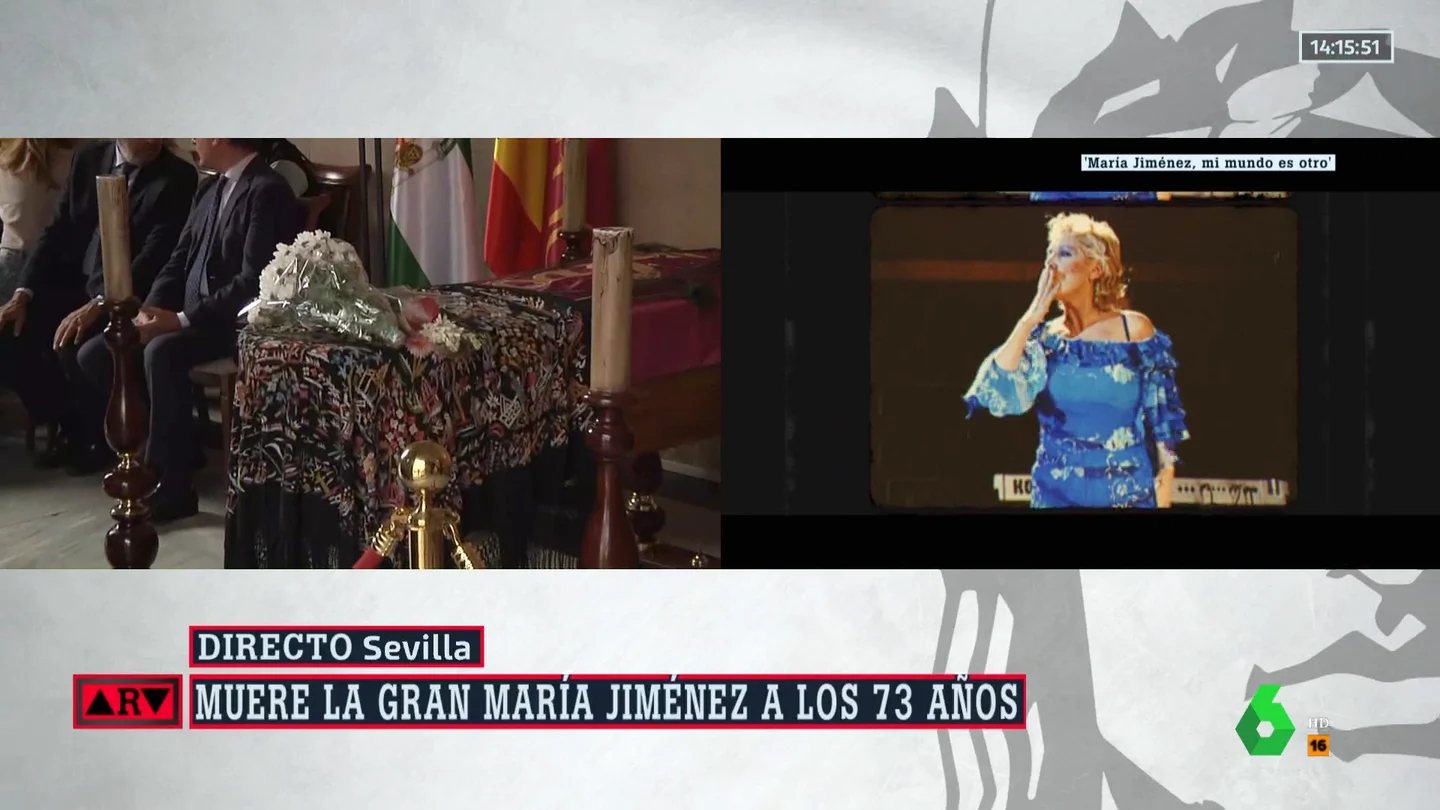 El último deseo de María Jiménez, un paseo póstumo por Triana en coche de caballos El último deseo de María Jiménez, un paseo póstumo por Triana en coche de caballos