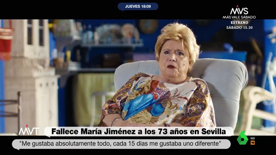 La confesión inédita de María Jiménez sobre el sexo con mujeres: "Lo he probado, terminó no gustándome" La confesión inédita de María Jiménez sobre el sexo con mujeres: "Lo he probado, terminó no gustándome"