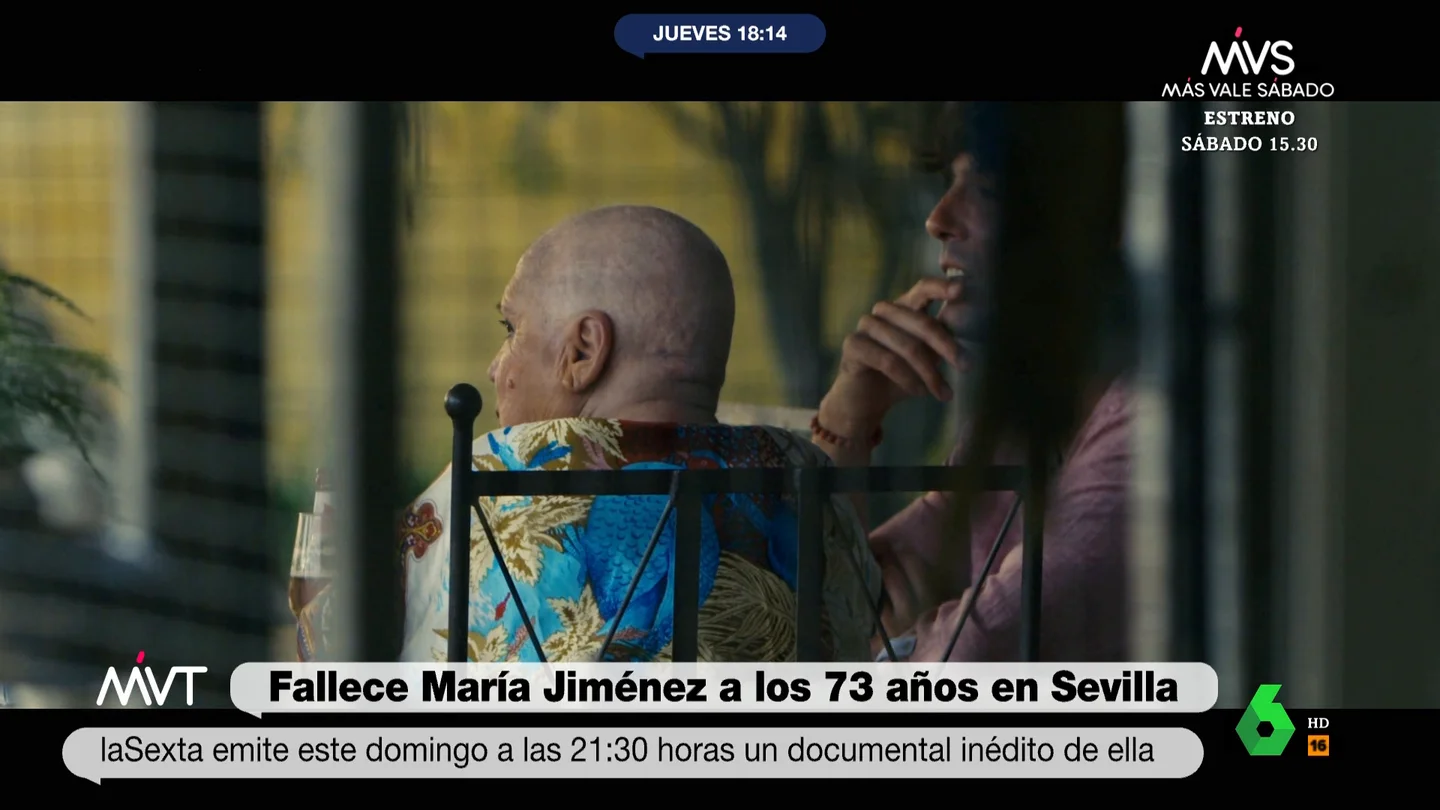 Imágenes inéditas de María Jiménez mostrando las consecuencias de su cáncer de pulmón: "Llevo una peluca" Imágenes inéditas de María Jiménez mostrando las consecuencias de su cáncer de pulmón: "Llevo una peluca"