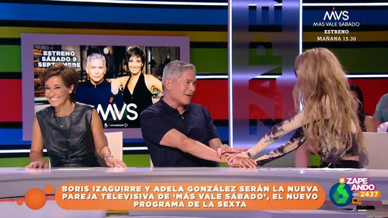 La cómica reacción de Gakian al ver a Boris Izaguirre en Zapeando: La cómica reacción de Gakian al ver a Boris Izaguirre en Zapeando: