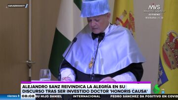 El motivacional discurso de Alejandro Sanz tras ser investido doctor 'Honoris causa': "No hay nada que te llegue que no merezcas"