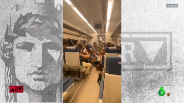 El bello gesto de unos jóvenes músicos de Jaén ante el retraso del tren en el que viajaban: magia en el vagón