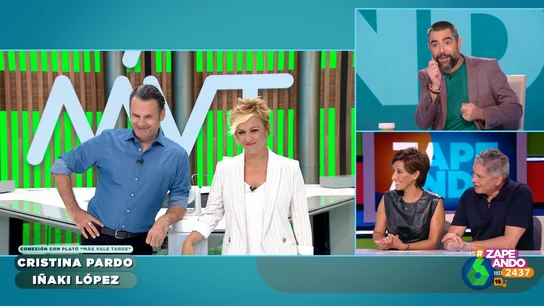 La divertida conversación vintage entre Dani mateo e Iñaki López La divertida conversación vintage entre Dani mateo e Iñaki López