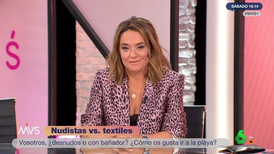 Toñi Moreno desvela la razón por la que no hace nudismo: "No estoy ahora en el momento ese..." Toñi Moreno desvela la razón por la que no hace nudismo: "No estoy ahora en el momento ese..."